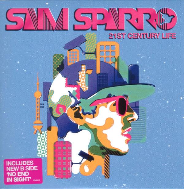 Album cover art for "No End in Sight" by Sam Sparro