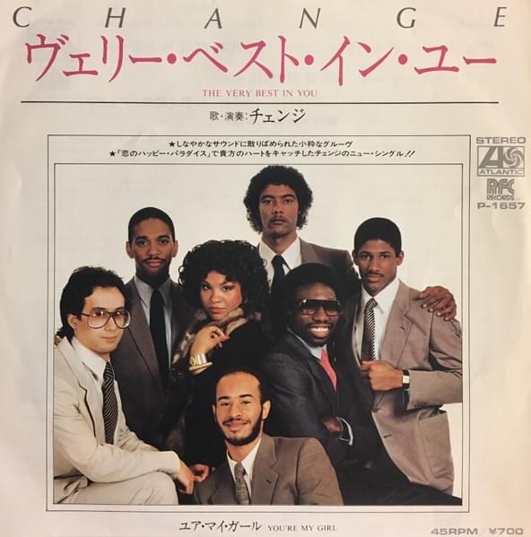 Album cover art for "The Very Best In You" by Change