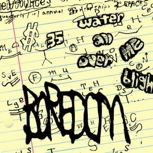 Album cover art for "BOREDOM" by fish narc