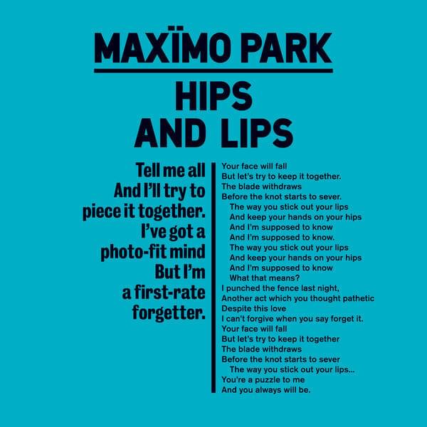 Album cover art for "Hips and Lips" by Maxïmo Park