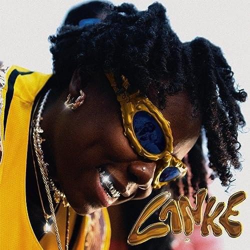 Album cover art for "Lanke" by Teni