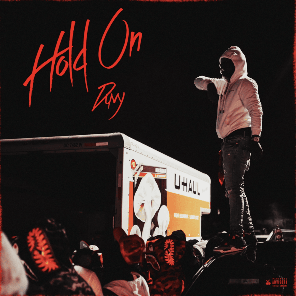 Album cover art for "Hold On" by Duvy