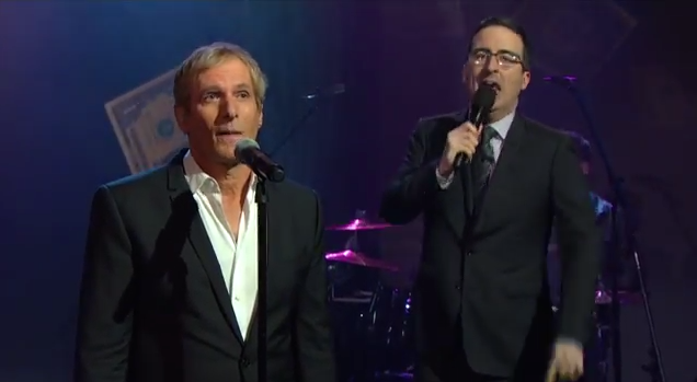 Album cover art for "How Are We Supposed to Live Without You" by Michael Bolton & John Oliver & Last Week Tonight with John Oliver