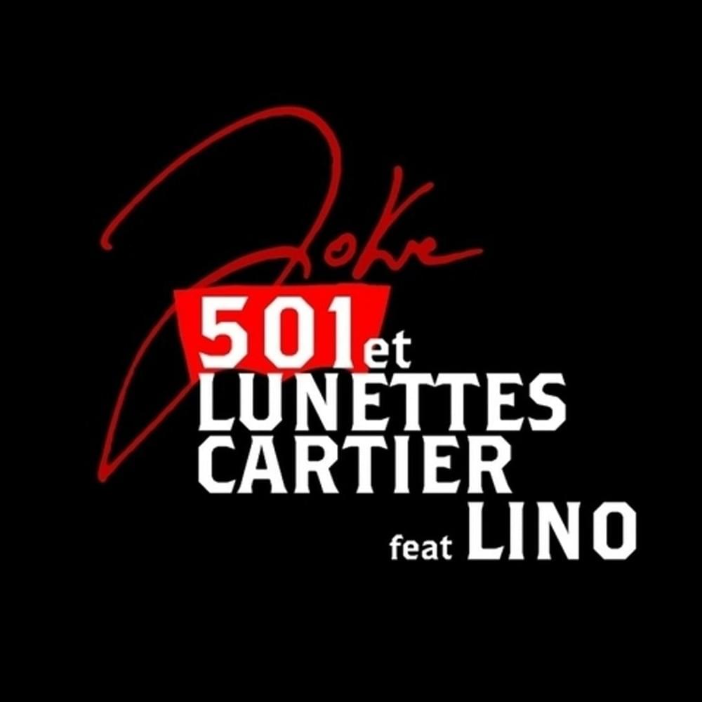 Album cover art for "501 lunettes Cartier" by Ateyaba & Lino