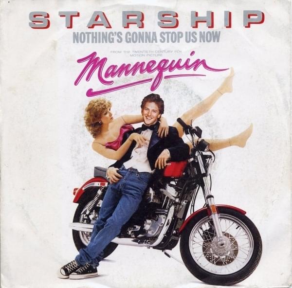 Album cover art for "Nothing’s Gonna Stop Us Now" by Starship