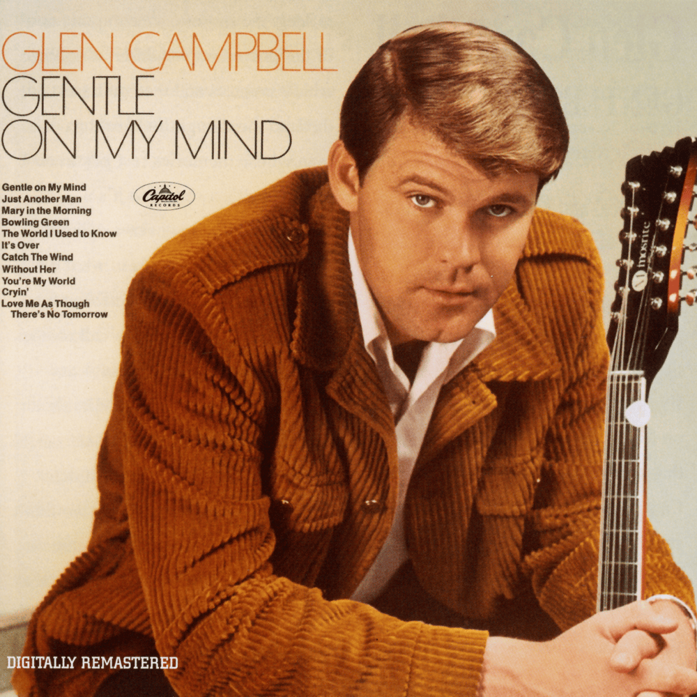 Album cover art for "Without Her" by Glen Campbell