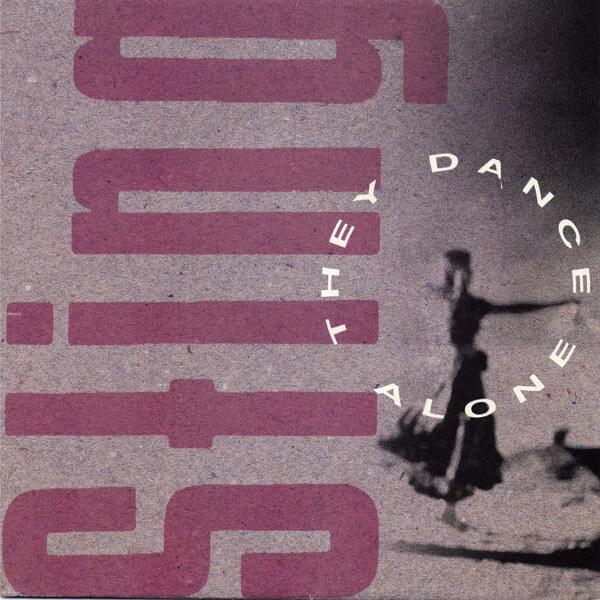 Album cover art for "They Dance Alone" by Sting & Rubén Blades