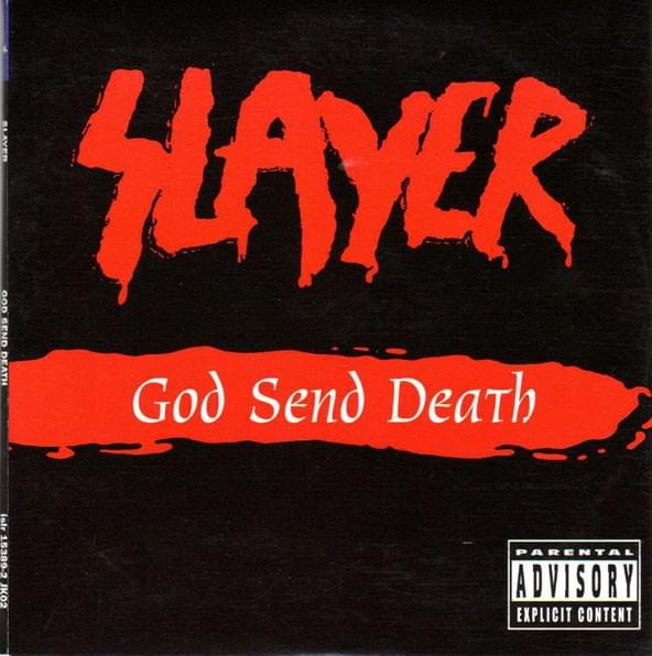 Album cover art for "God Send Death" by Slayer