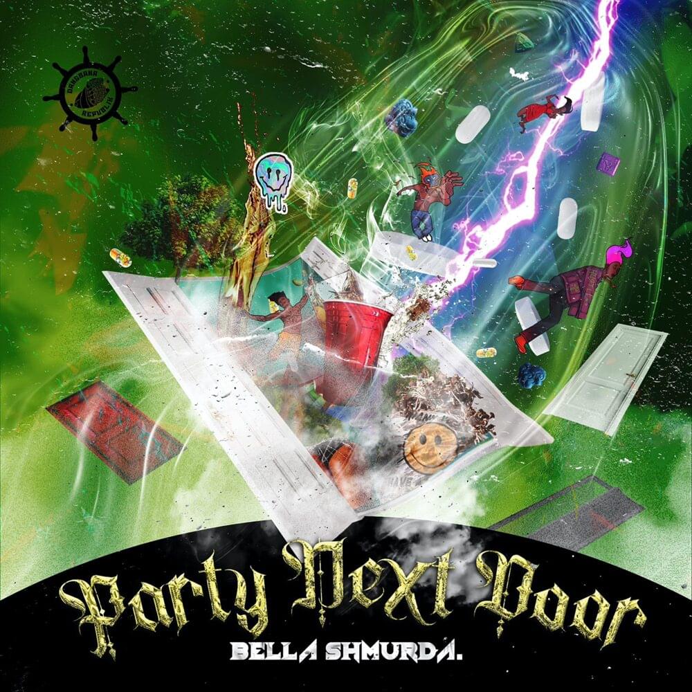 Album cover art for "Party Next Door" by Bella Shmurda