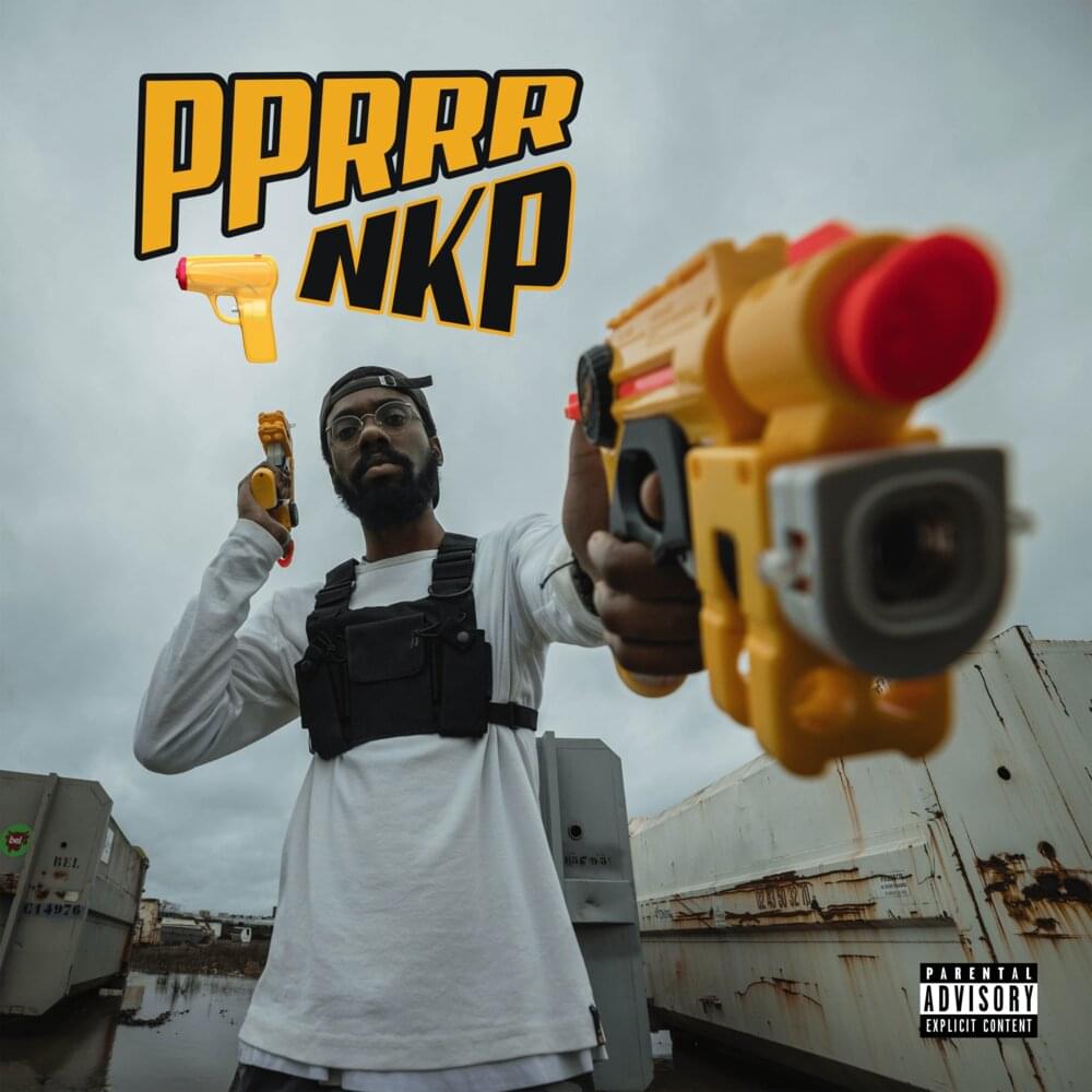 Album cover art for "PPRRR" by NKP