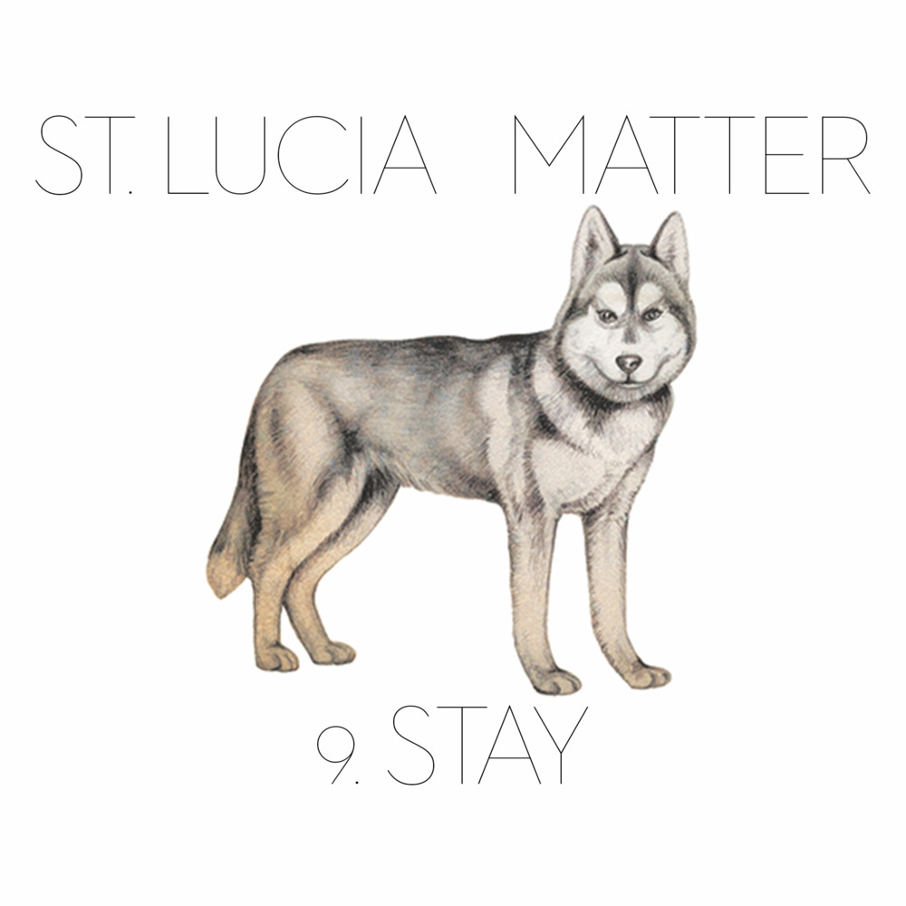 Album cover art for "Stay" by St. Lucia