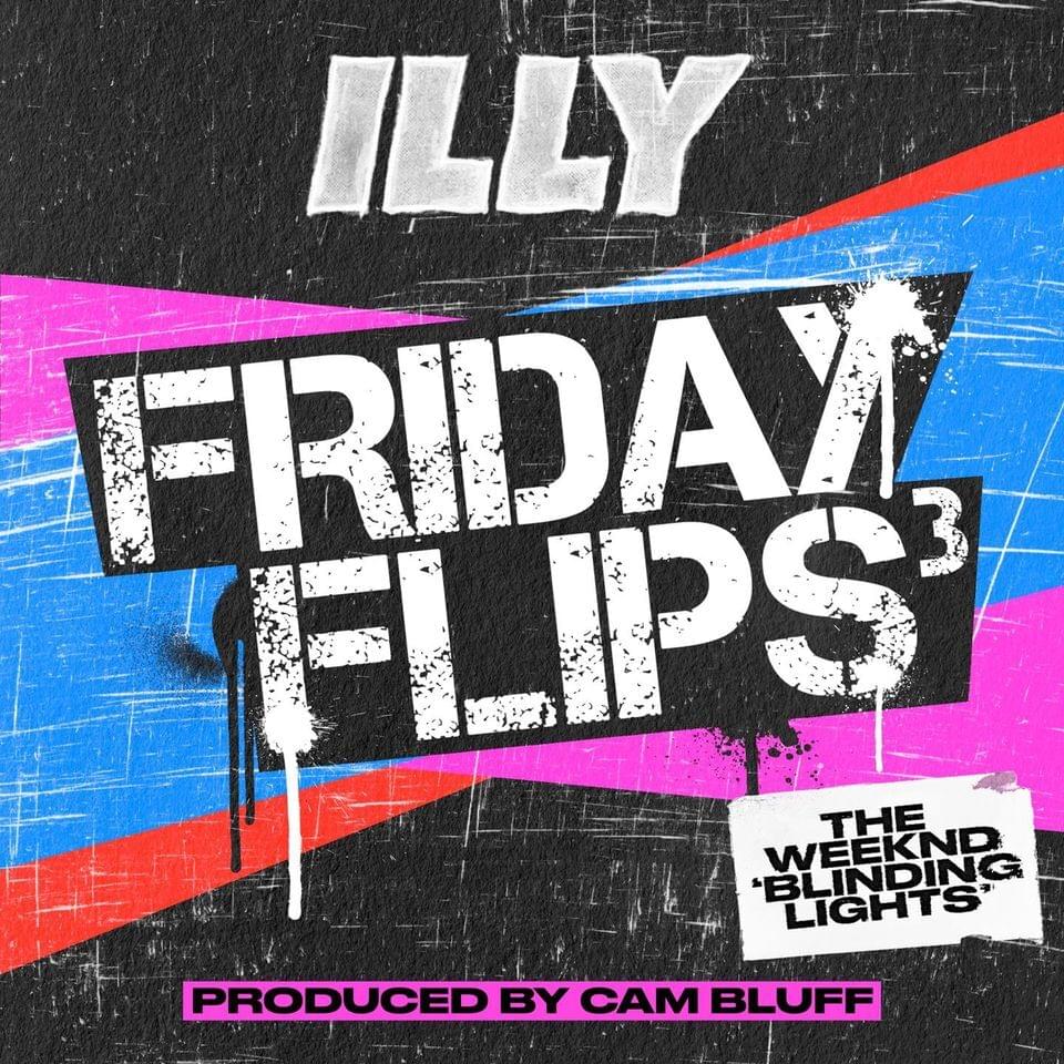 Album cover art for "Blinding Lights" by Illy