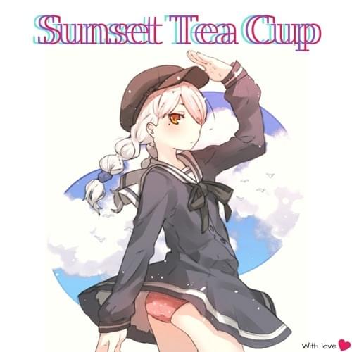 Album cover art for "Sunset Tea Cup" by YUC’e