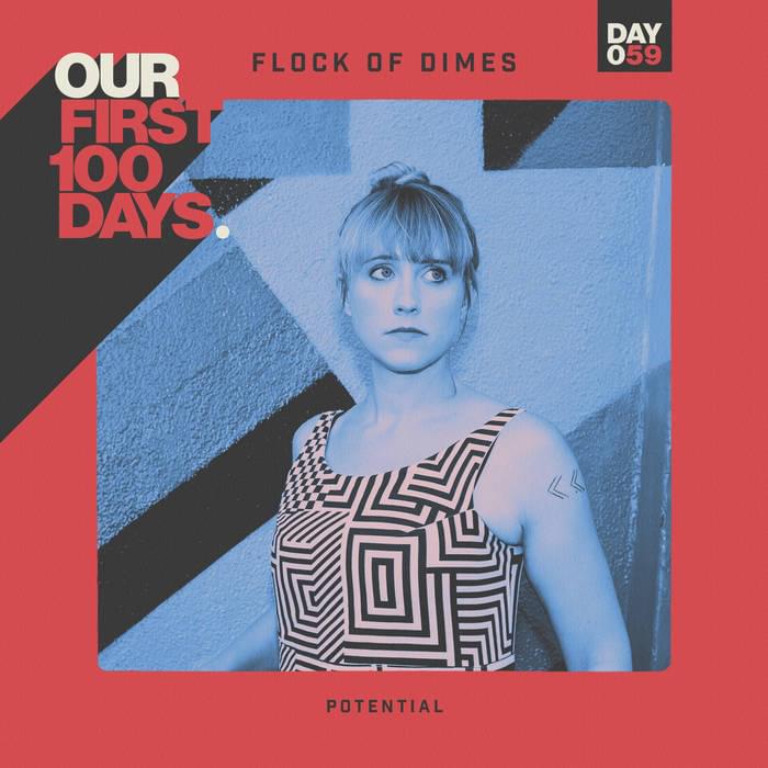 Album cover art for "Potential" by Flock of Dimes