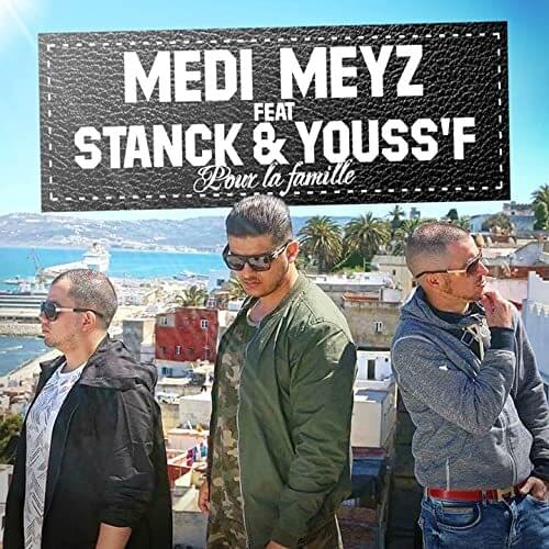 Album cover art for "Pour la famille" by Medi Meyz