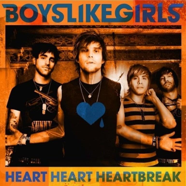 Album cover art for "Heart Heart Heartbreak" by BOYS LIKE GIRLS