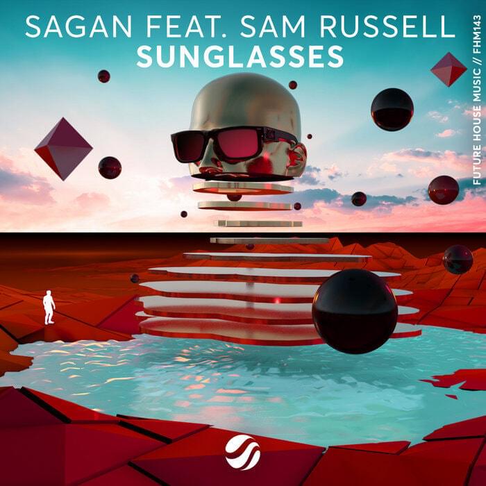 Album cover art for "Sunglasses" by Sagan & Sam Russell