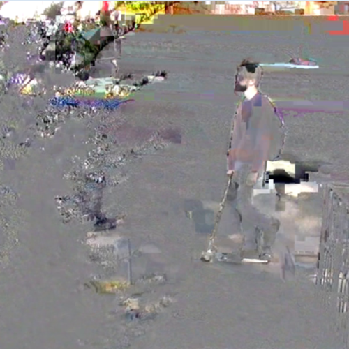 Album cover art for "Databend" by Jack Stauber