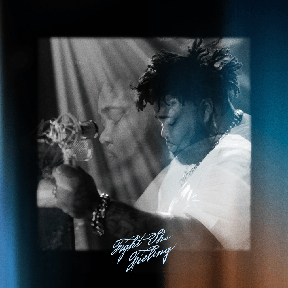 Album cover art for "Fight The Feeling" by Rod Wave