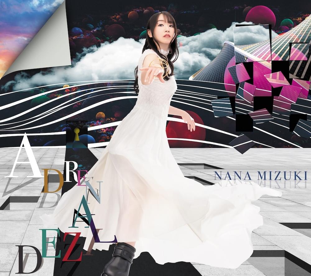 Album cover art for "ADRENALIZED" by 水樹奈々 (Nana Mizuki)