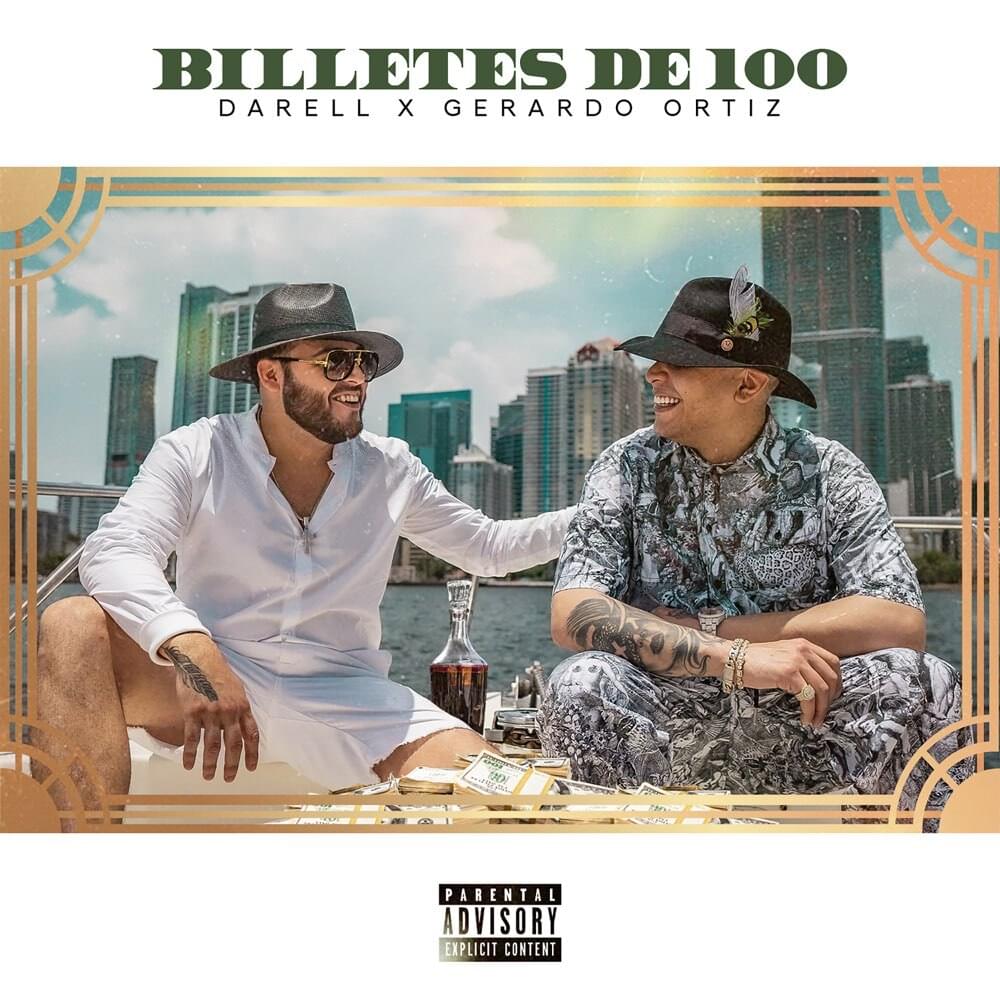 Album cover art for "Billetes de 100" by Darell