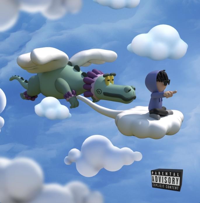 Album cover art for "Psicodelica" by Junior H