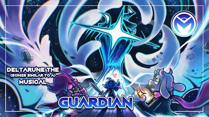 Album cover art for "GUARDIAN" by Man on the Internet & Darby Cupit & EmmyKat