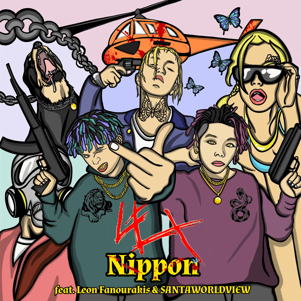 Album cover art for "NiPPON" by LEX (JPN) & Leon Fanourakis & SANTAWORLDVIEW