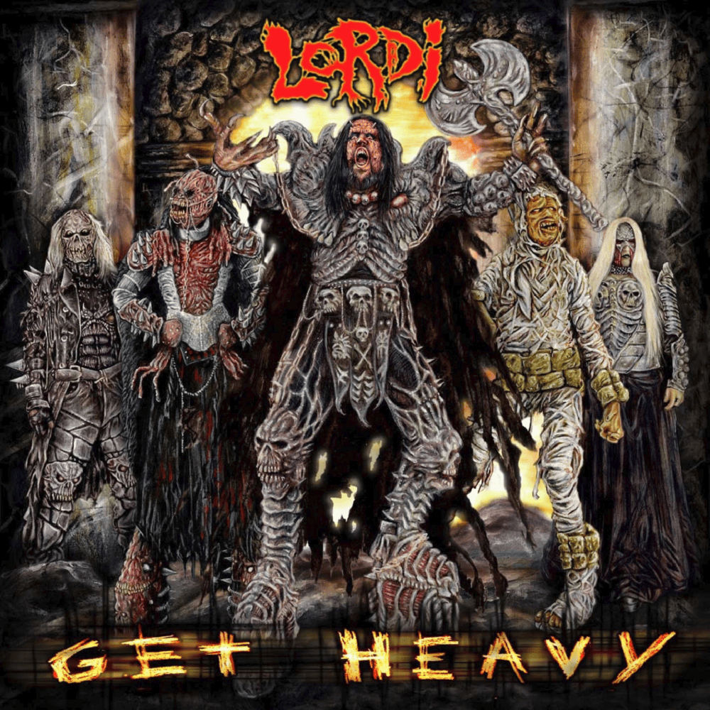 Album cover art for "Biomechanic Man" by Lordi