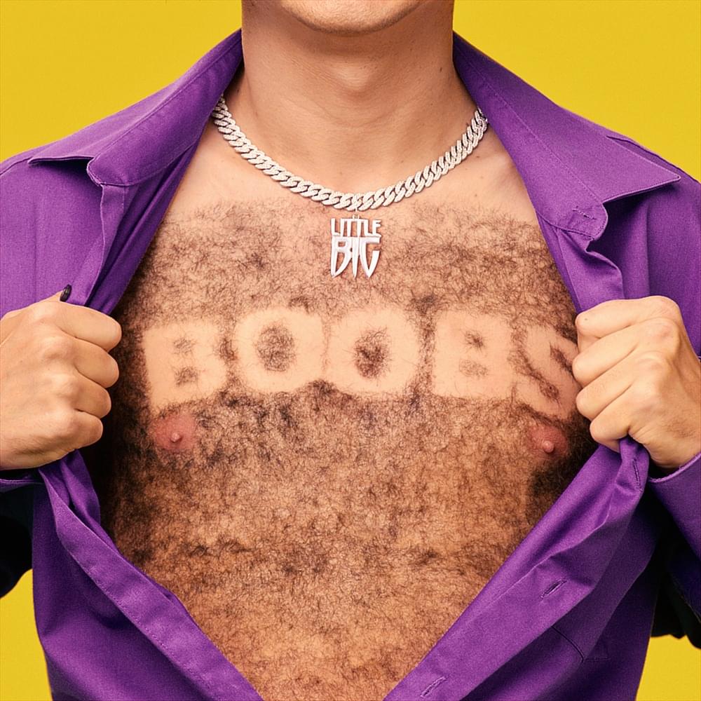 Album cover art for "Boobs" by Little Big