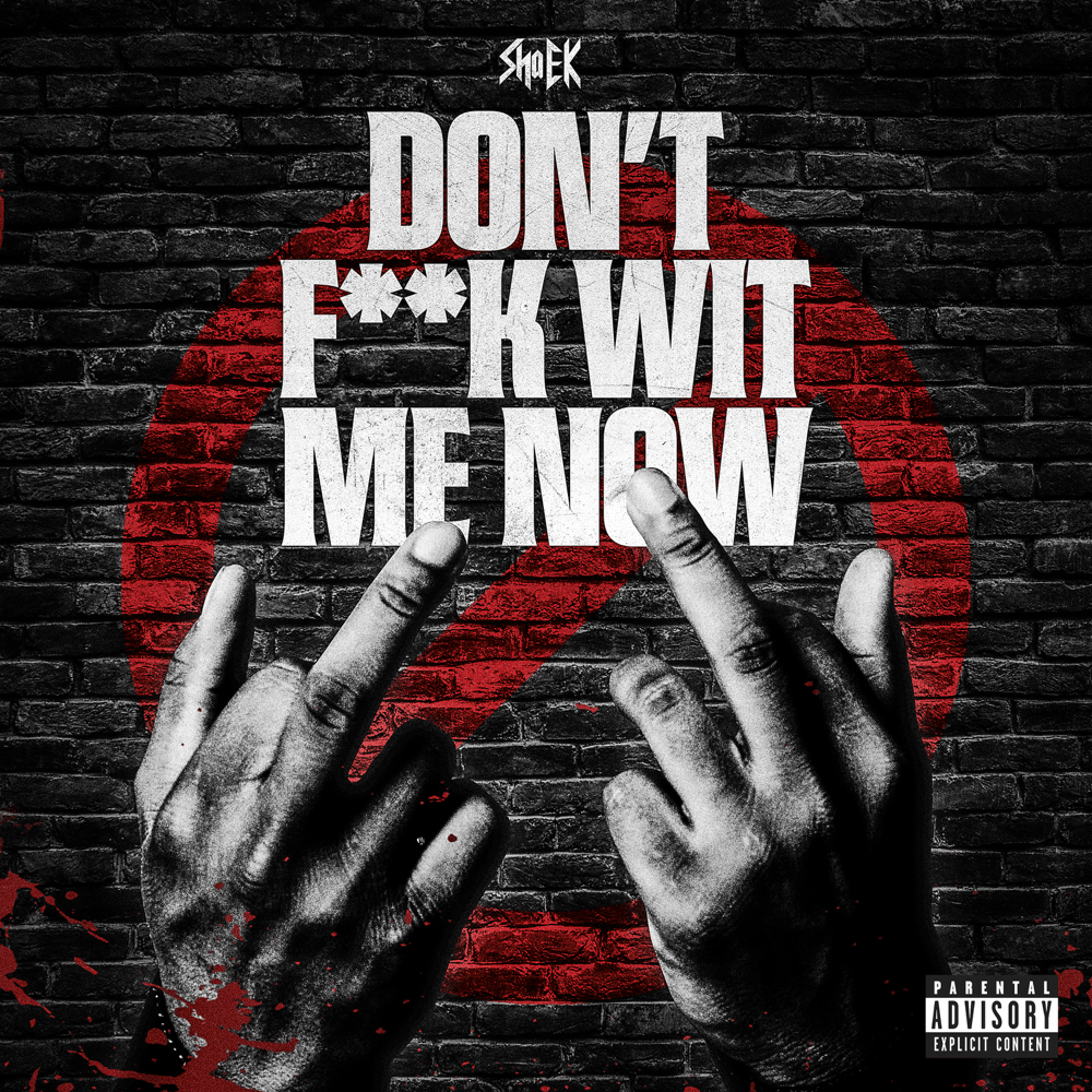 Album cover art for "Don’t Fuck with Me Now" by Sha EK