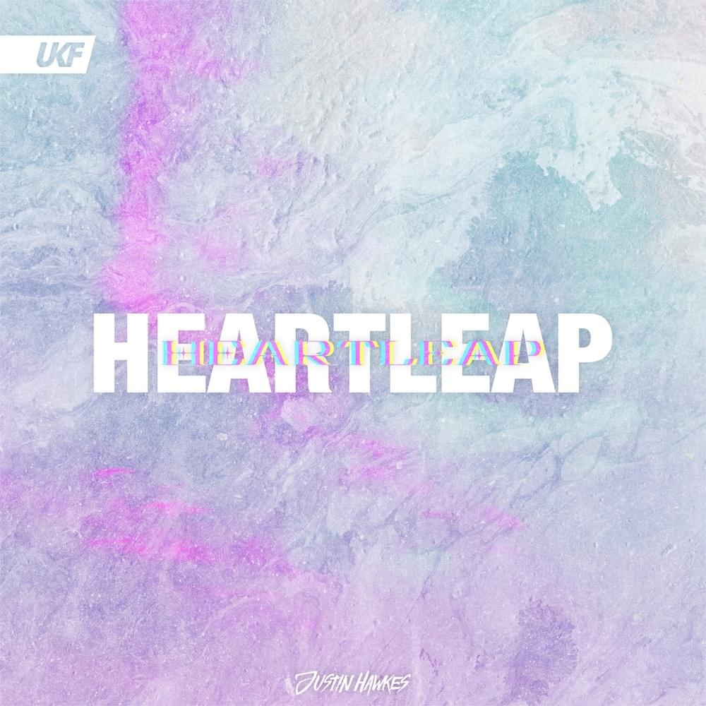 Album cover art for "Heartleap" by Justin Hawkes