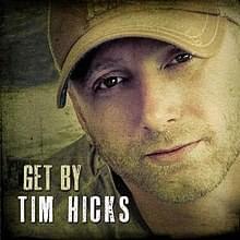 Album cover art for "Get By" by Tim Hicks