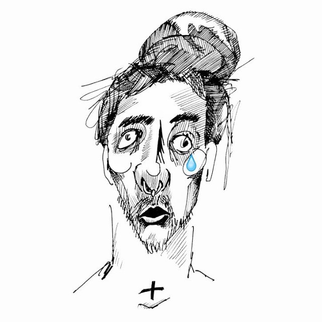 Album cover art for "Tear Drop" by Towkio