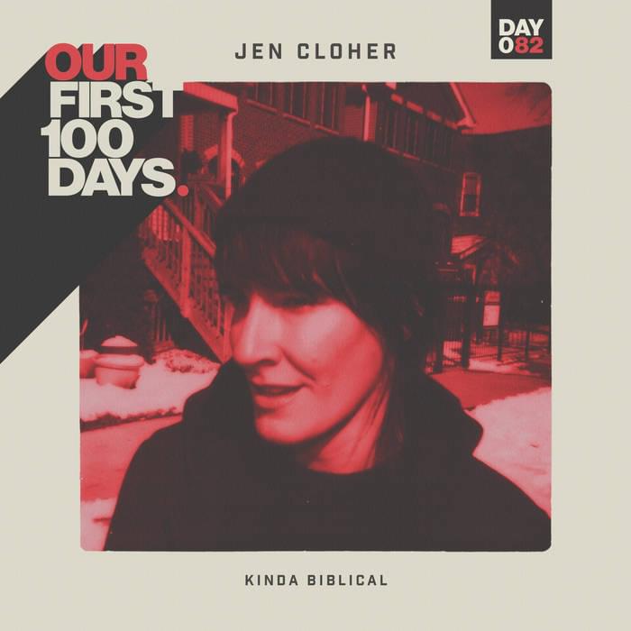 Album cover art for "Kinda Biblical" by Jen Cloher