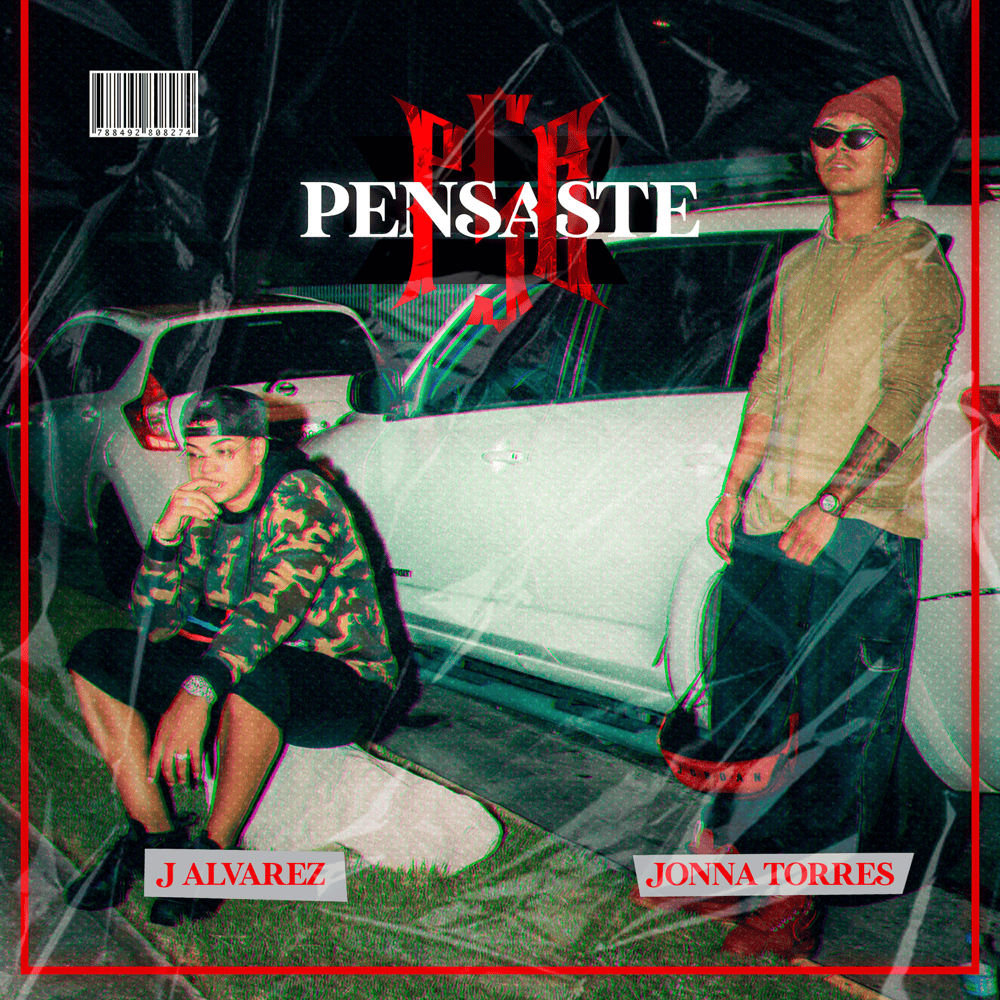 Album cover art for "Pensaste" by J Álvarez
