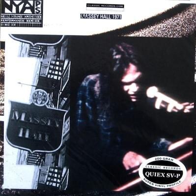 Cover image for Live at Massey Hall 1971