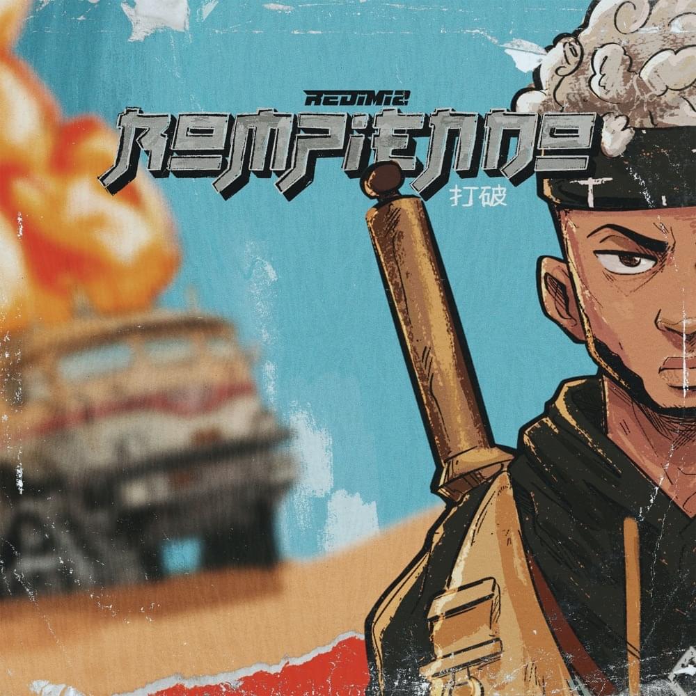 Album cover art for "Rompiendo" by Redimi2