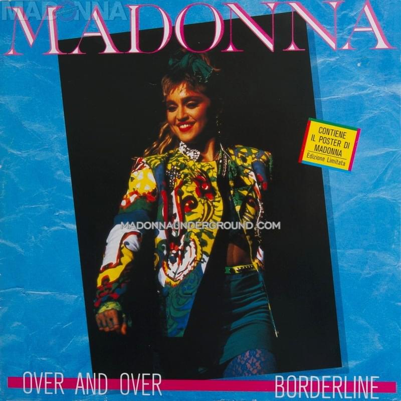 Album cover art for "Over and Over" by Madonna