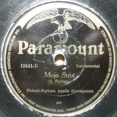 Album cover art for "Mojo Strut" by Pickett-Parham Apollo Syncopators