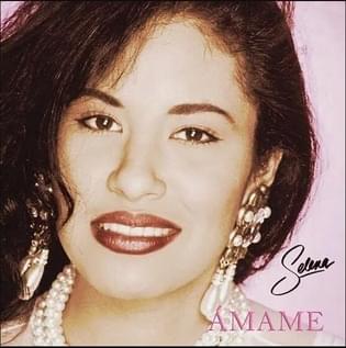 Album cover art for "Ámame" by Selena