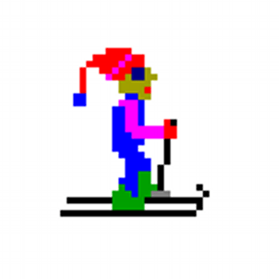 Album cover art for "I Like to Ski" by PeanutButterGamer