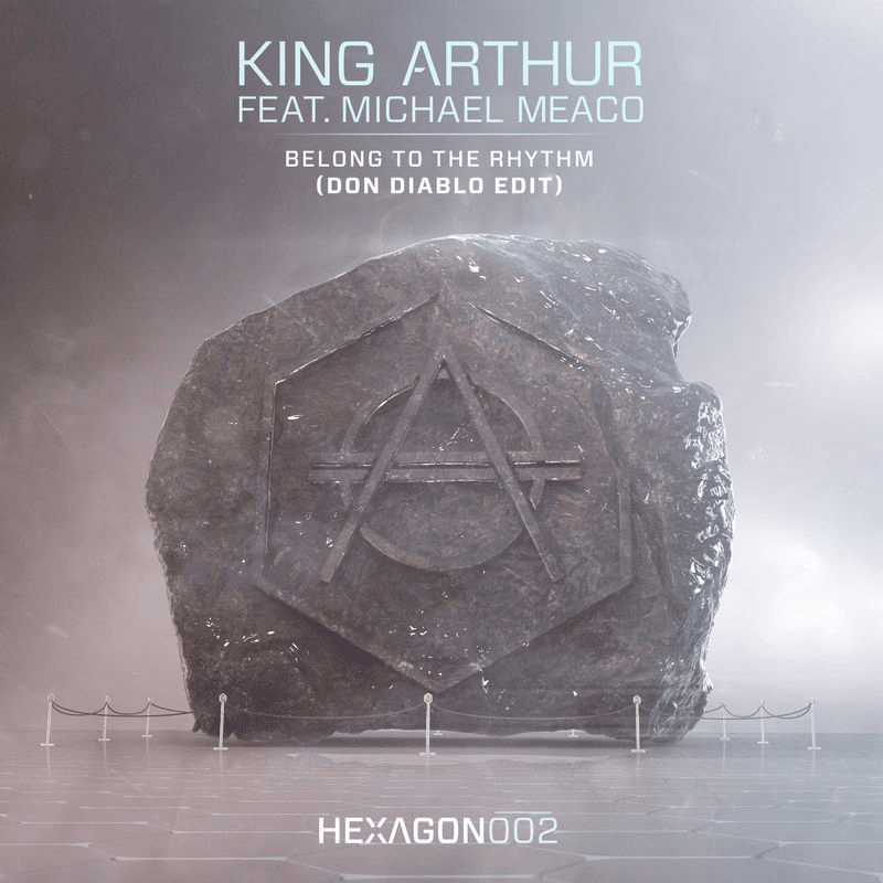 Album cover art for "Belong To The Rhythm (Don Diablo Remix)" by Don Diablo & Michael Meaco