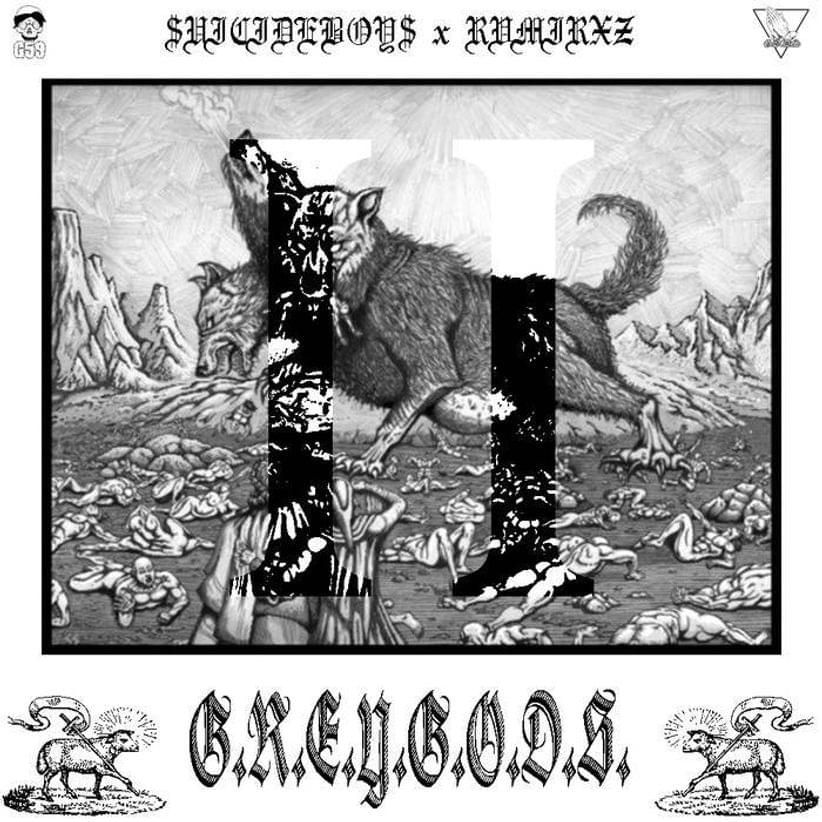 Album cover art for "Gorilla Warfare" by $uicideboy$