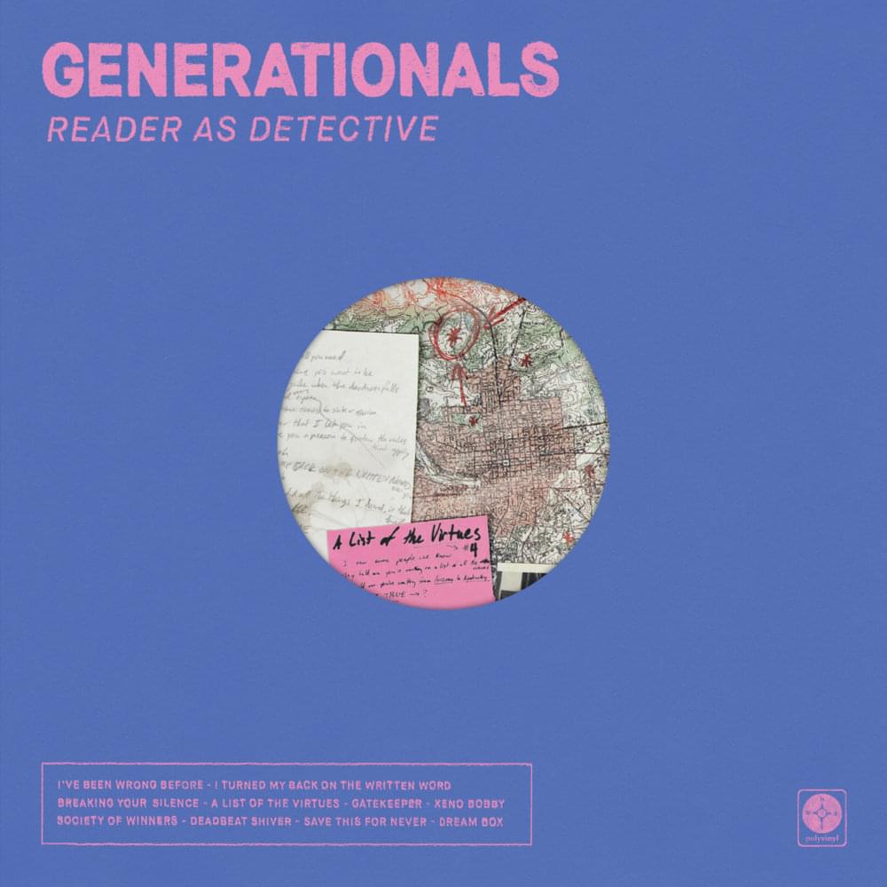 Album cover art for "Breaking Your Silence" by Generationals