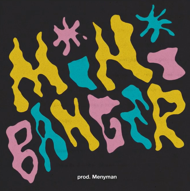 Album cover art for "Mini banger" by Miły ATZ