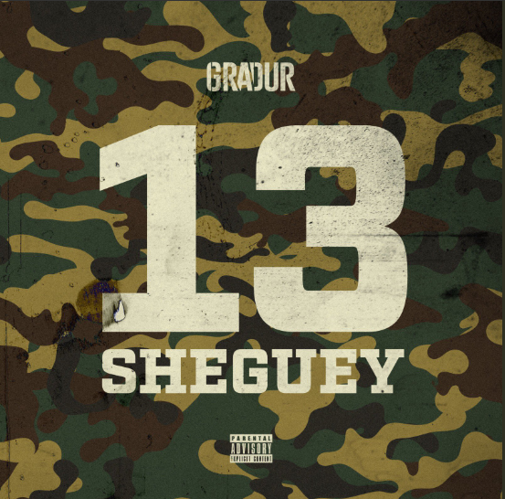 Album cover art for "Sheguey 13" by Gradur
