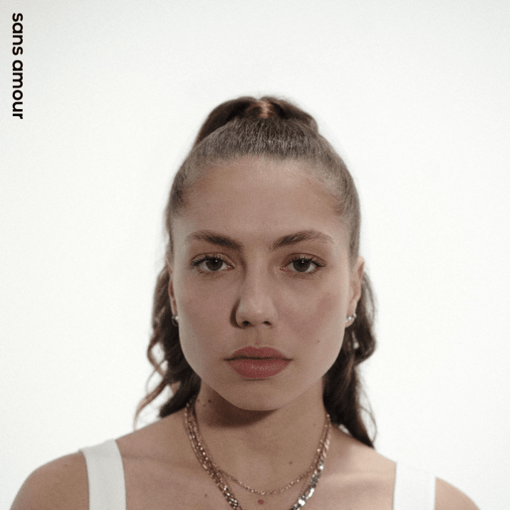 Album cover art for "Sans amour" by Olympe Chabert