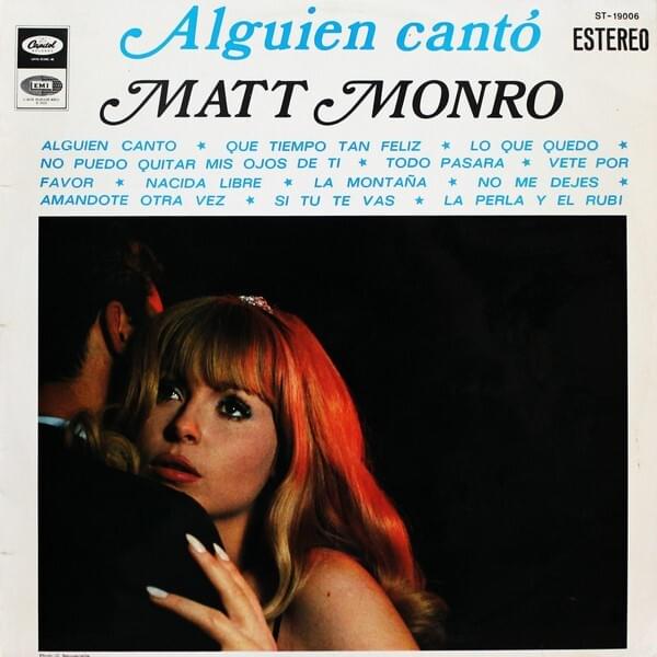 Cover image for Alguien cantó