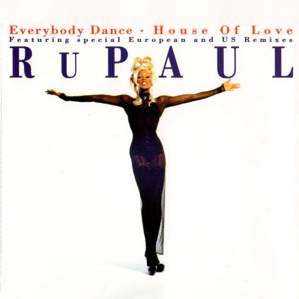 Album cover art for "Everybody Dance" by RuPaul